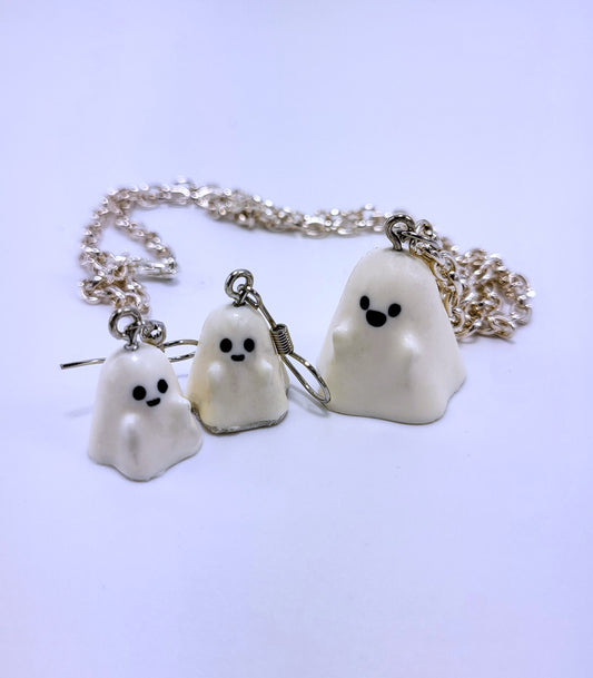 Happy Ghost Jewelry set