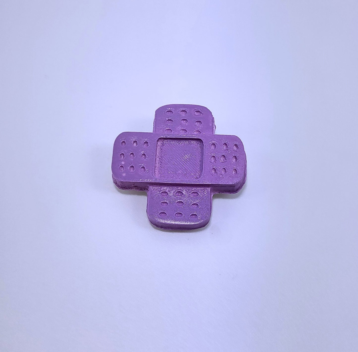 Purple Bandaid Hairclip