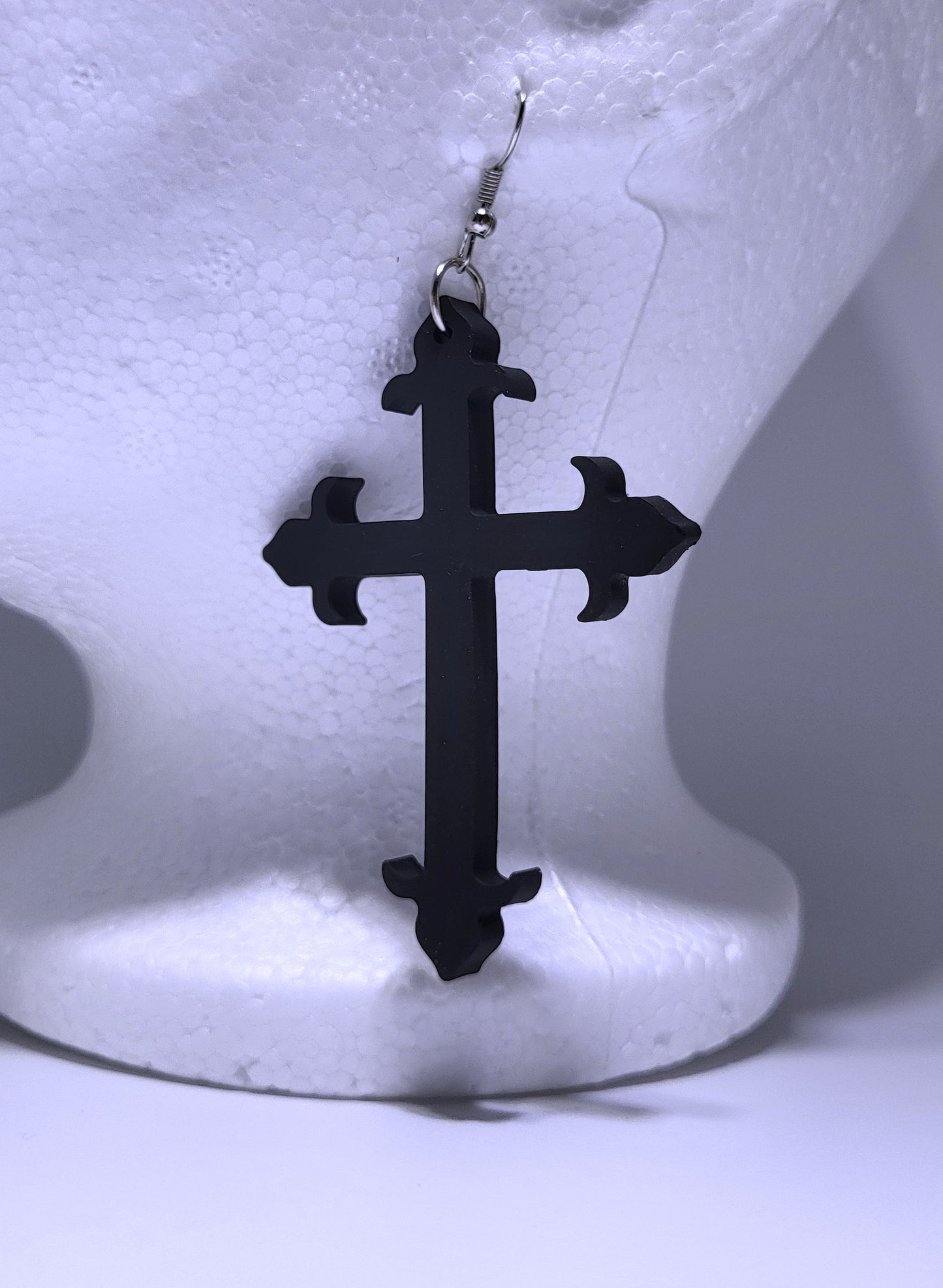 Gothic Cross Earrings