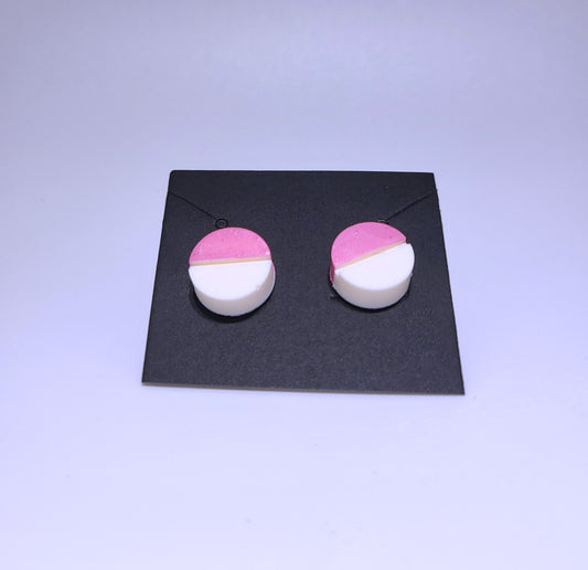 Round Pill Earrings