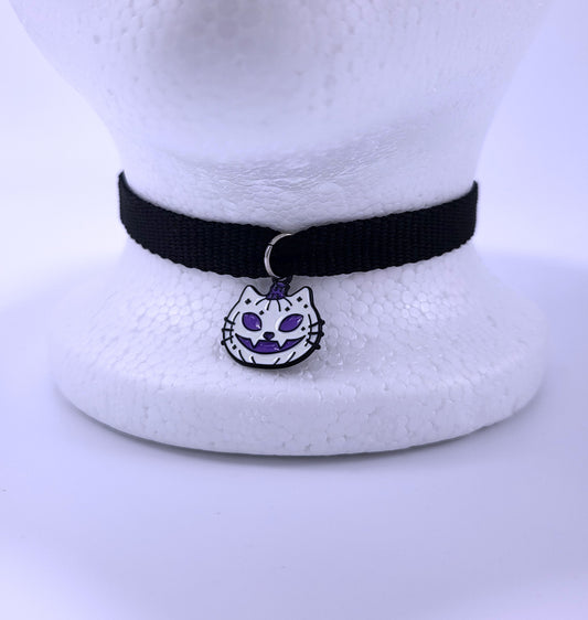 White Cat Choker