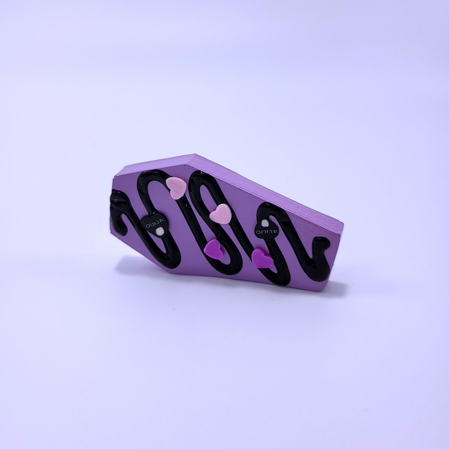 Purple Drizzle Coffin Clip