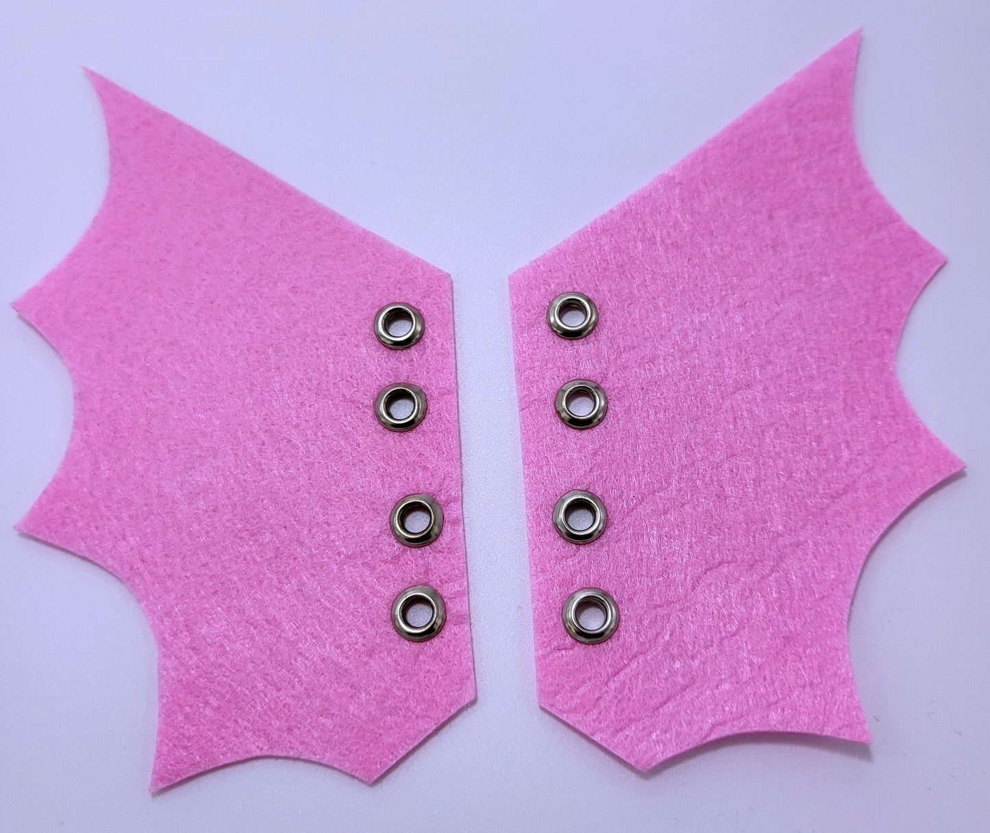 Pink Bat Shoe Wings