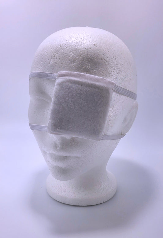 White Square Medical Eyepatch