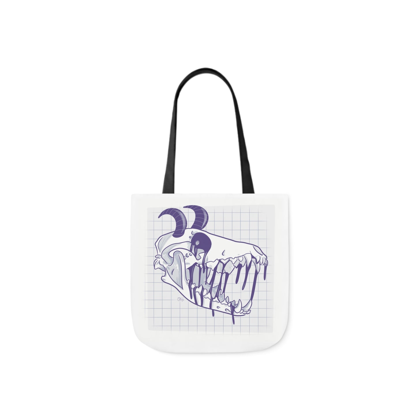 Melty Skull Tote Bag