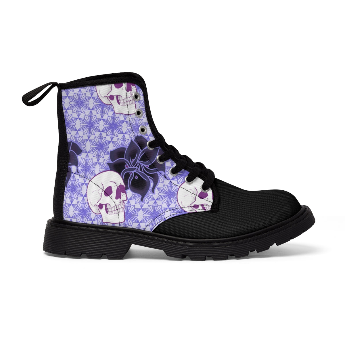 Women's Skulls and Flowers Boots