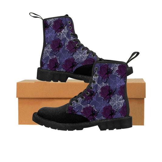 Men's Spiders and Roses Boots