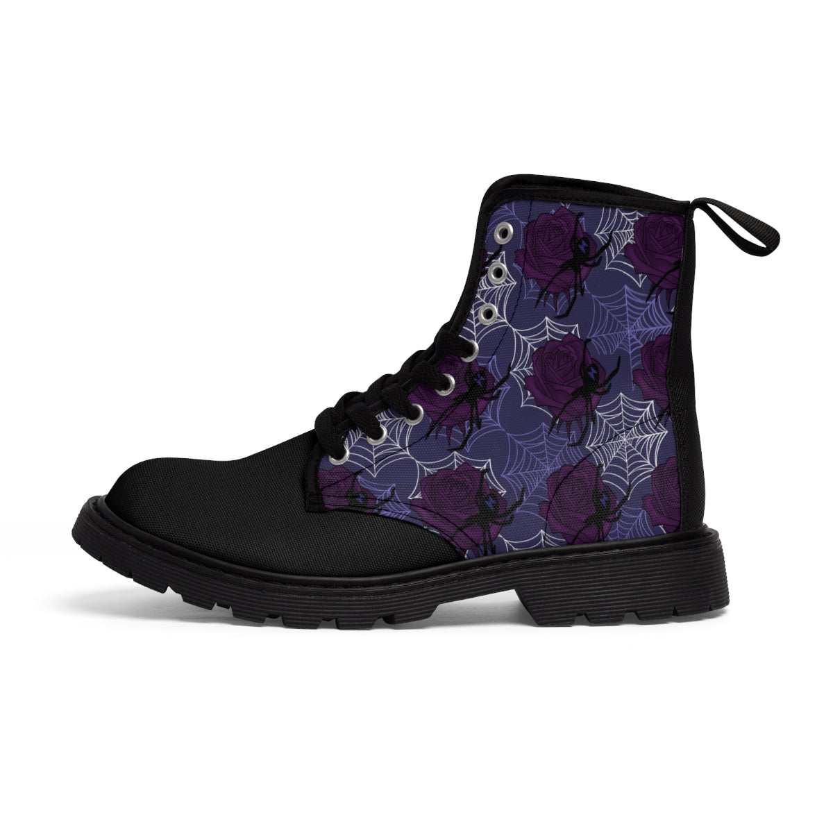 Men's Spiders and Roses Boots