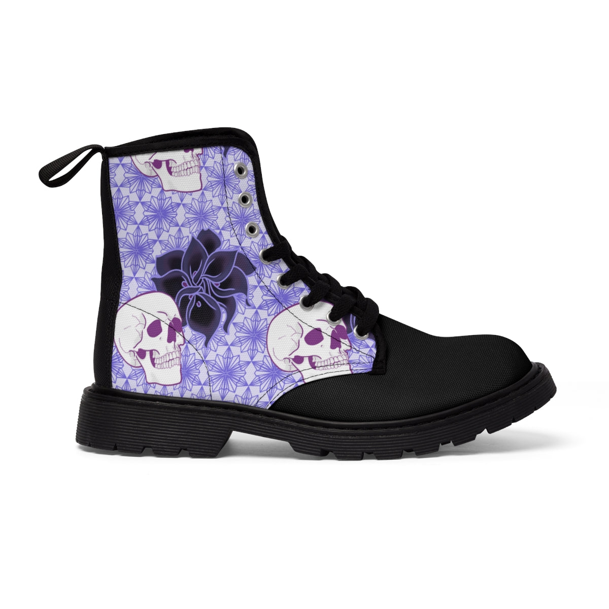 Women's Skulls and Flowers Boots