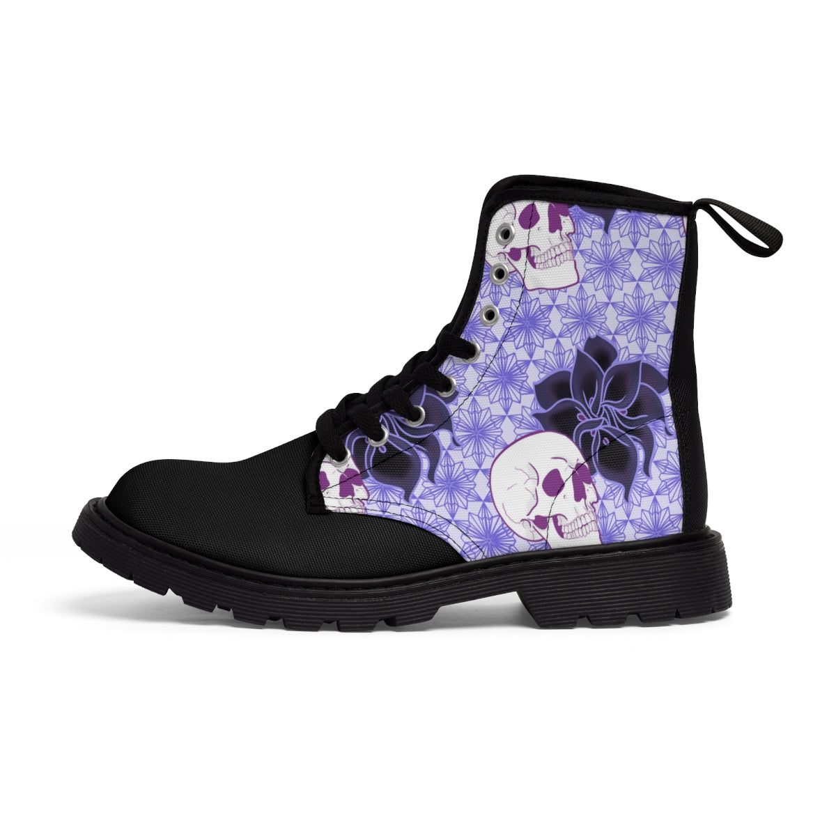 Women's Skulls and Flowers Boots