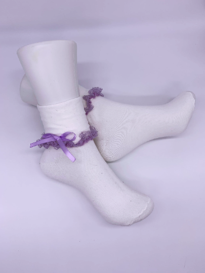 Hand Sewn Lace Lolita Socks