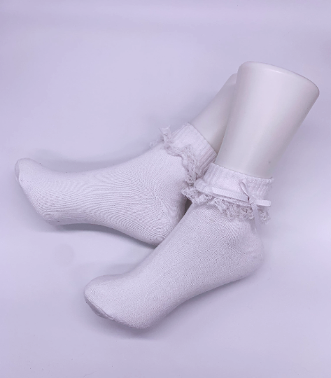 Hand Sewn Lace Lolita Socks