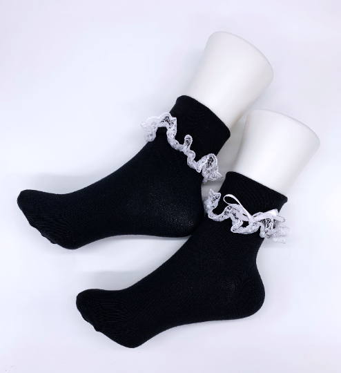 Hand Sewn Lace Lolita Socks